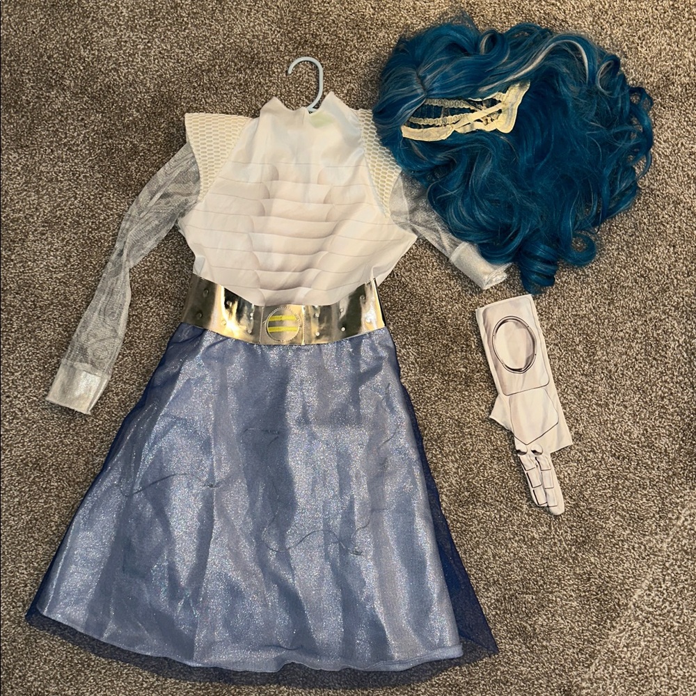 Zombies 3 Addison Alien Costume - Blue Wig Included - Picture 3 of 3